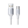Kabel UGREEN Kabel USB do USB-C QC3.0 05m z aluminiową wtyczką biały